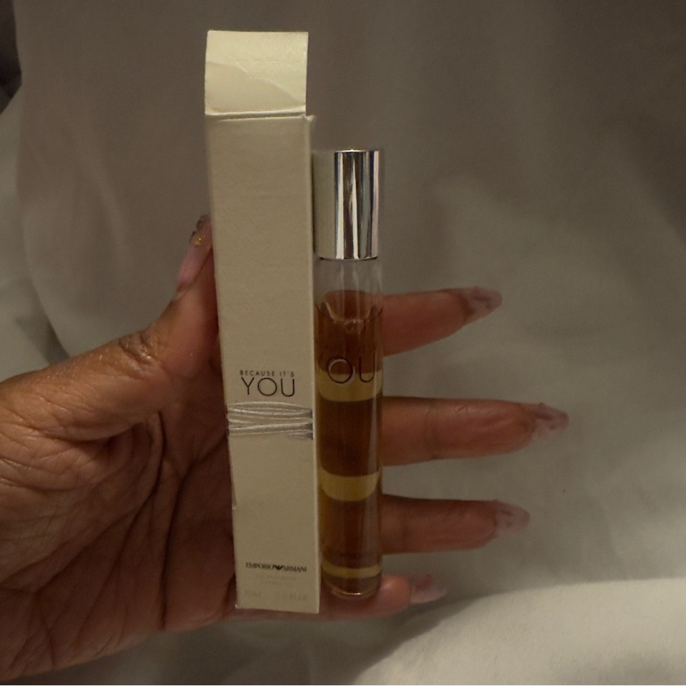 Because It's You by Emporio Armani Eau De Parfum Rollerball 0.34 oz Travel Size